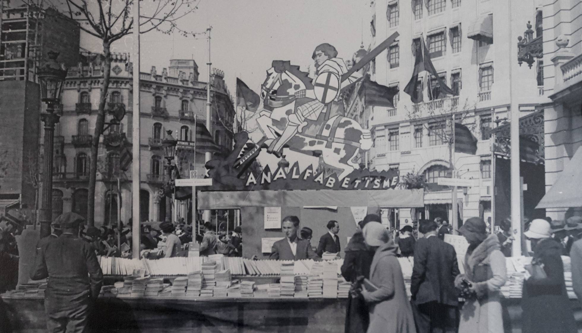 ¿Desde cuándo regalamos libros por Sant Jordi?