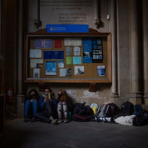 Segueix l'ocupació de la UB contra la "crisi educativa"