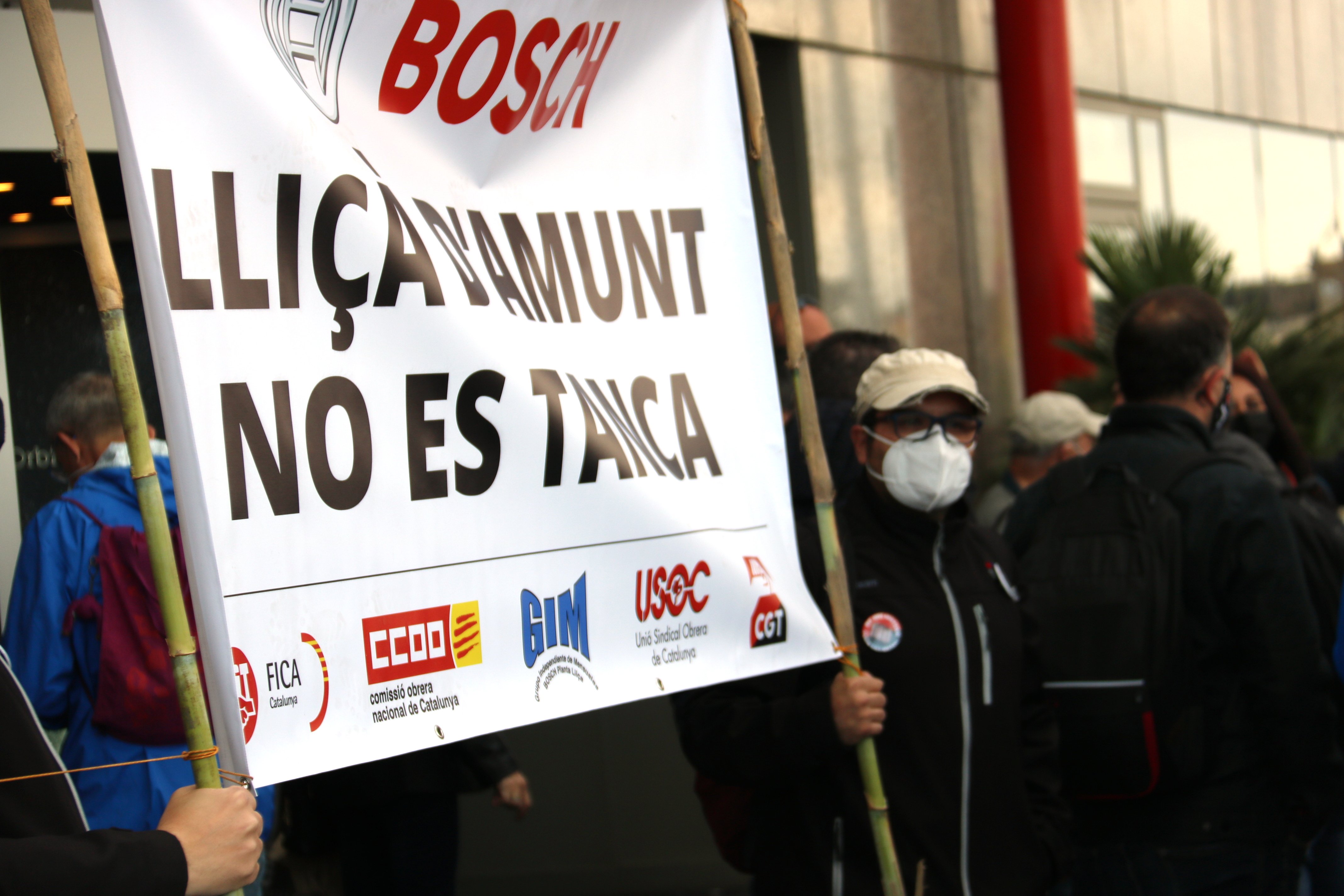 Bosch i els sindicats arriben a un preacord pel tancament de la planta de Lliçà