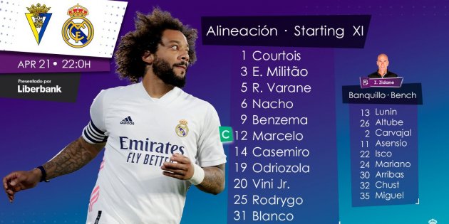11 madrid cadis REIAL MADRID