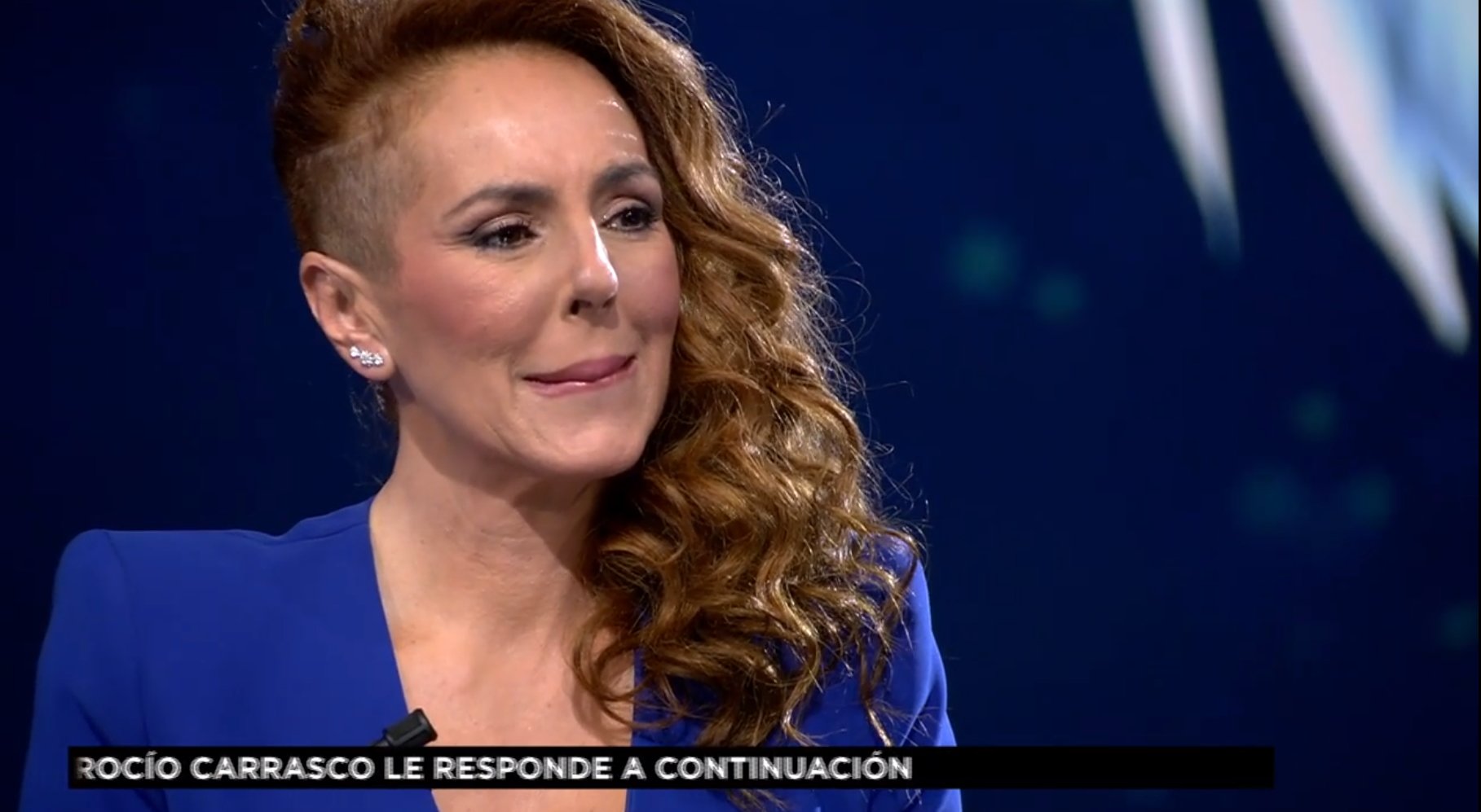 Rocío Carrasco llora entrevista Telecinco