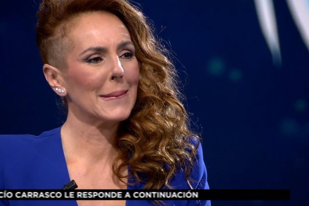 Rocío Carrasco llora entrevista Telecinco
