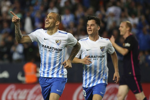 Sandro gol Malaga Barça EFE (2)