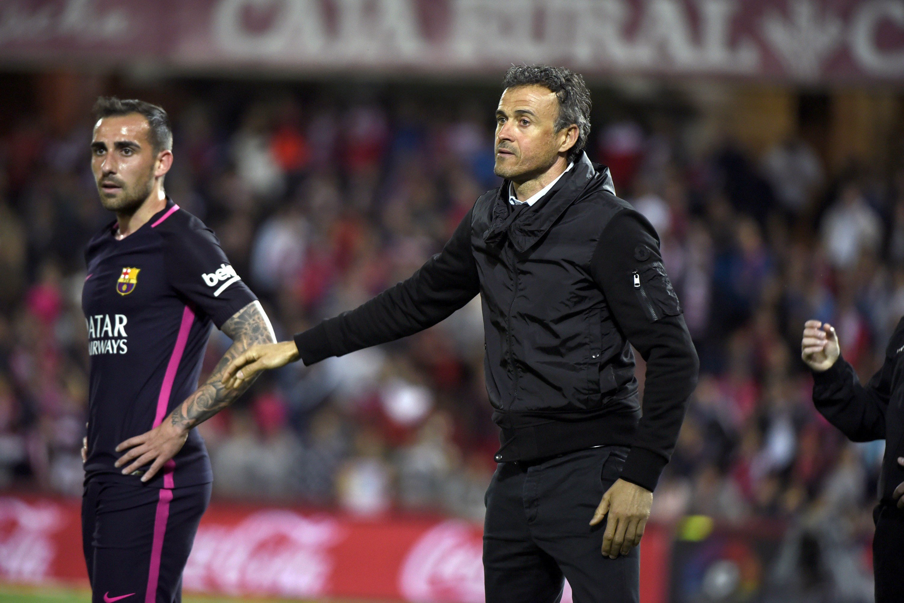 Luis Enrique: "El resultat ha estat totalment injust"