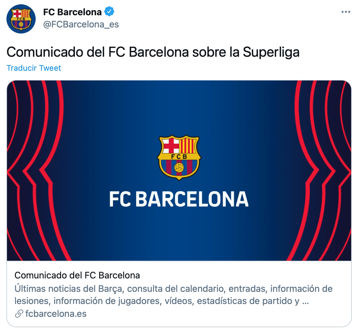 TUIT Barca Superliga ES