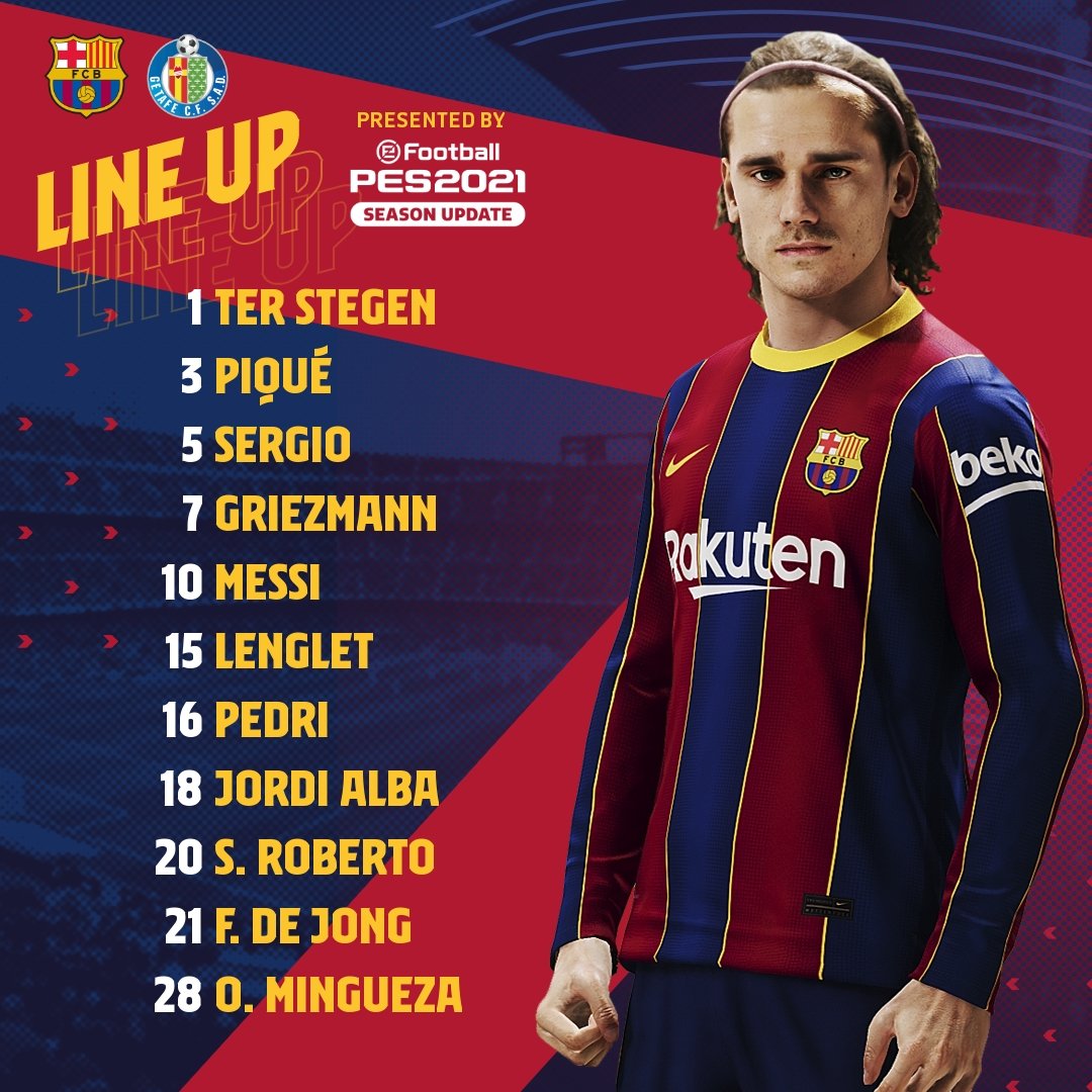Once Barça Getafe
