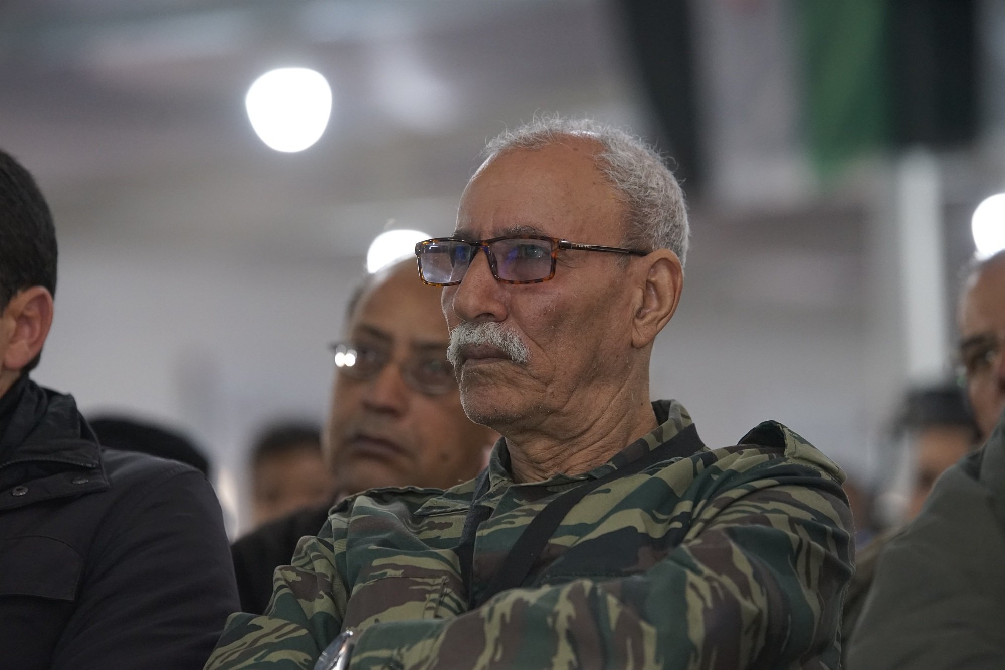 El líder del Frente Polisario Brahim Gali, hospitalizado en secreto en España