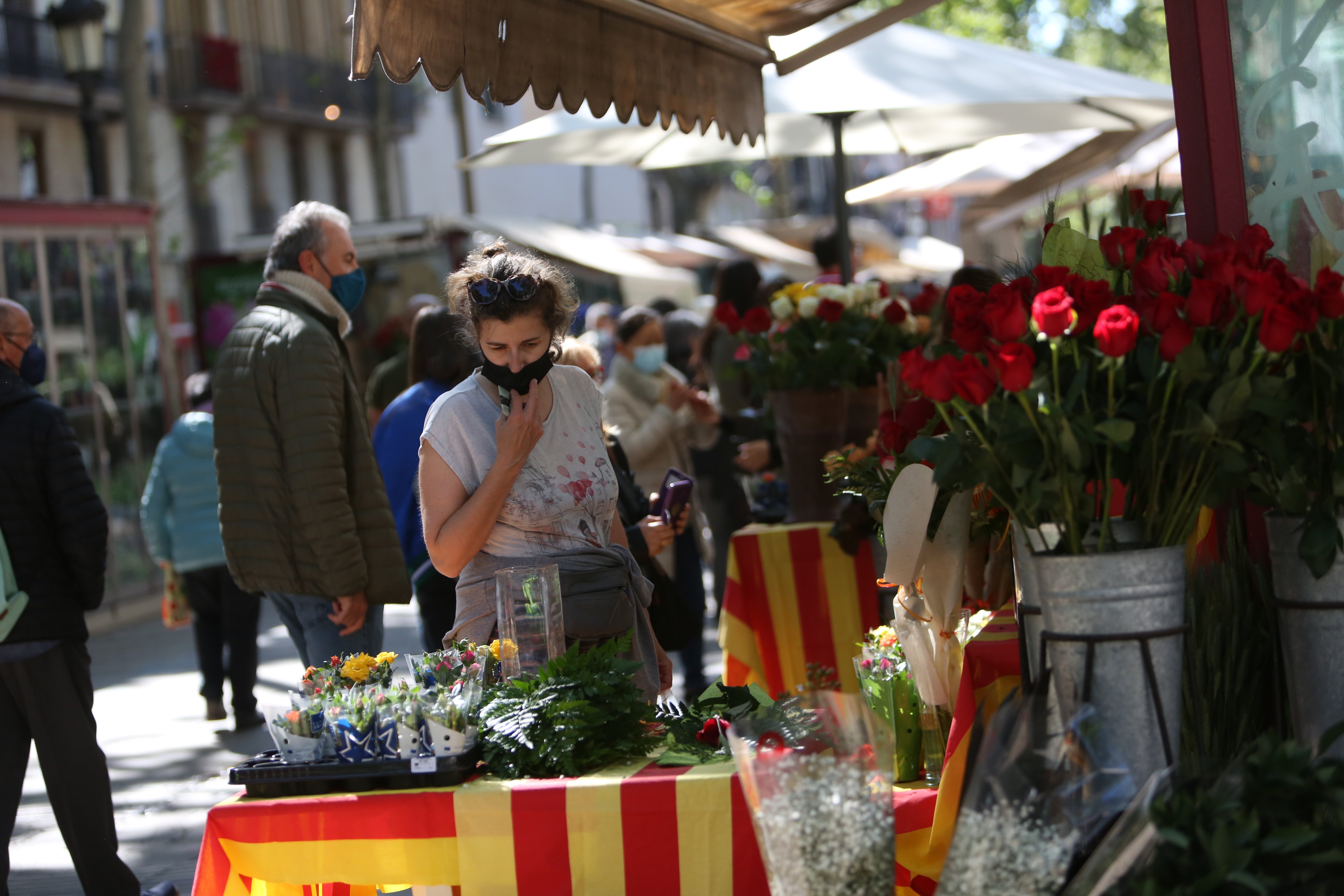 Sant Jordi Lleida roses llibres - Montse Giralt