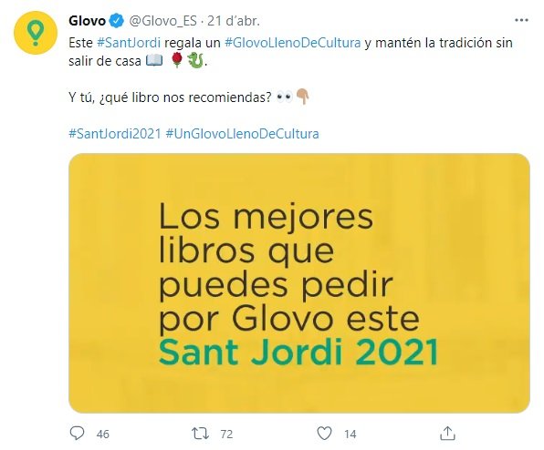 TUIT Glovo Sant Jordi