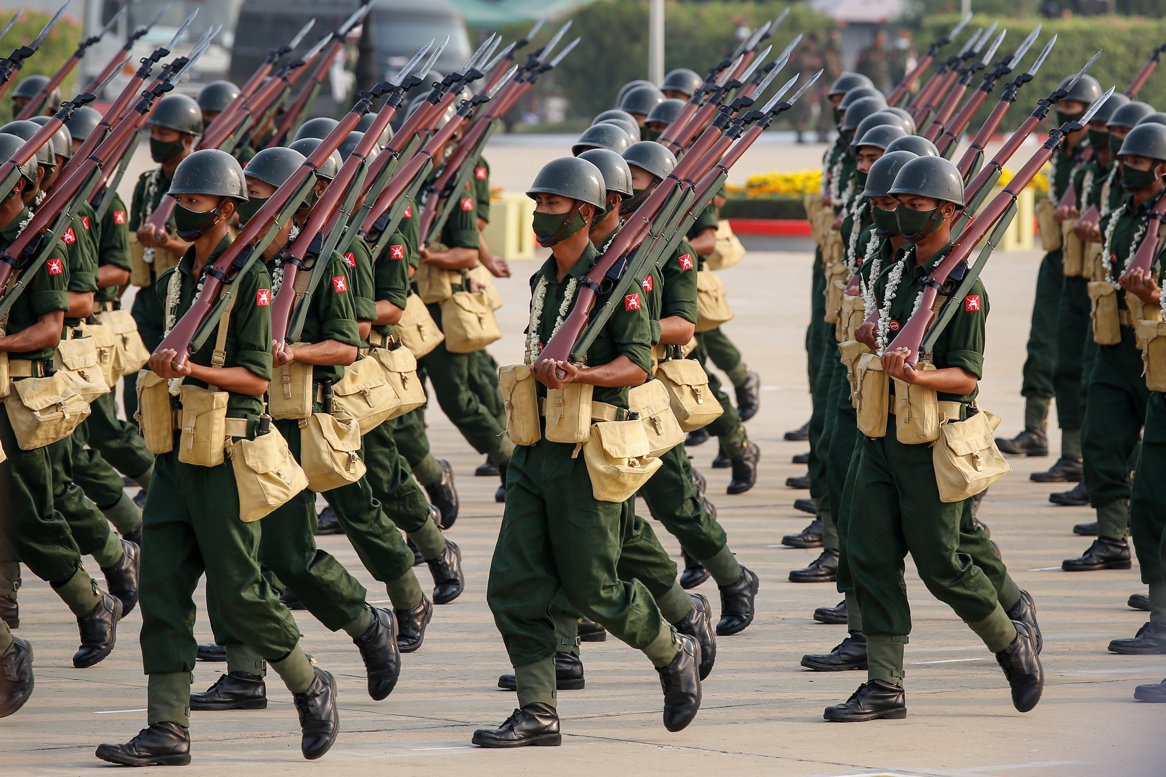 La policía española colaboró formando las fuerzas represivas de Birmania