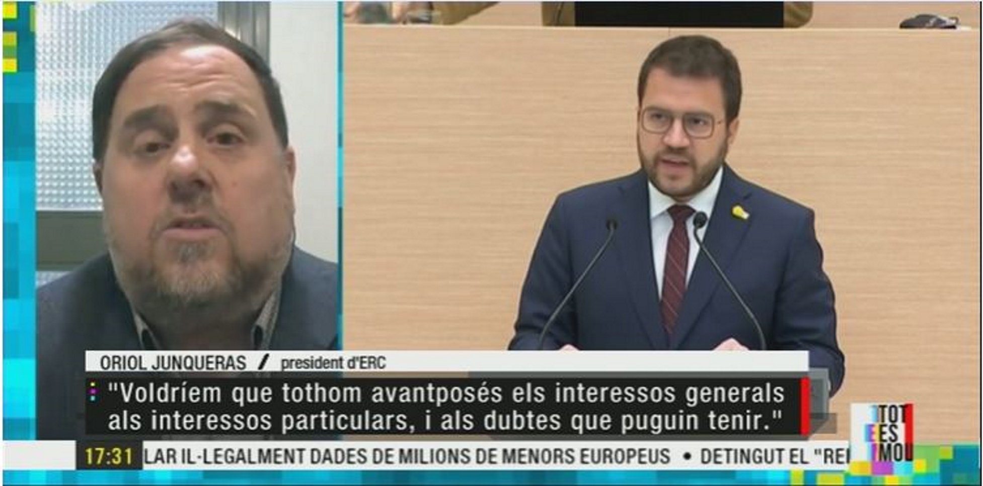 Junqueras y el Consell per la República: "La presidencia no tiene que ser tutelada"