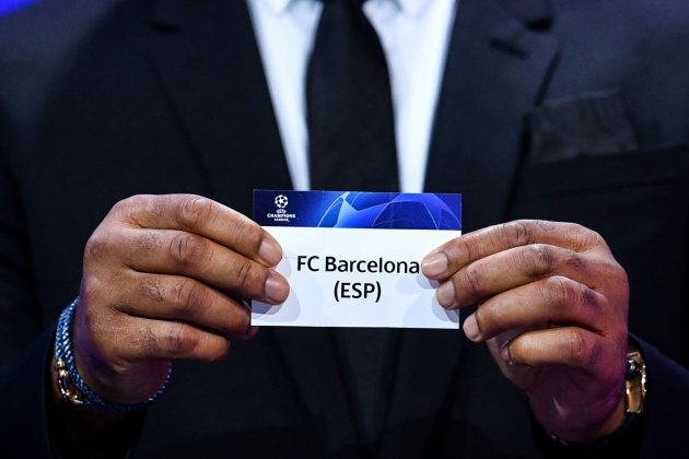 Sorteo Champions Barça / Europa Press