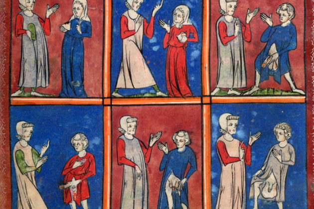 Representación de las enfermedades sexuales. Fuente British Library