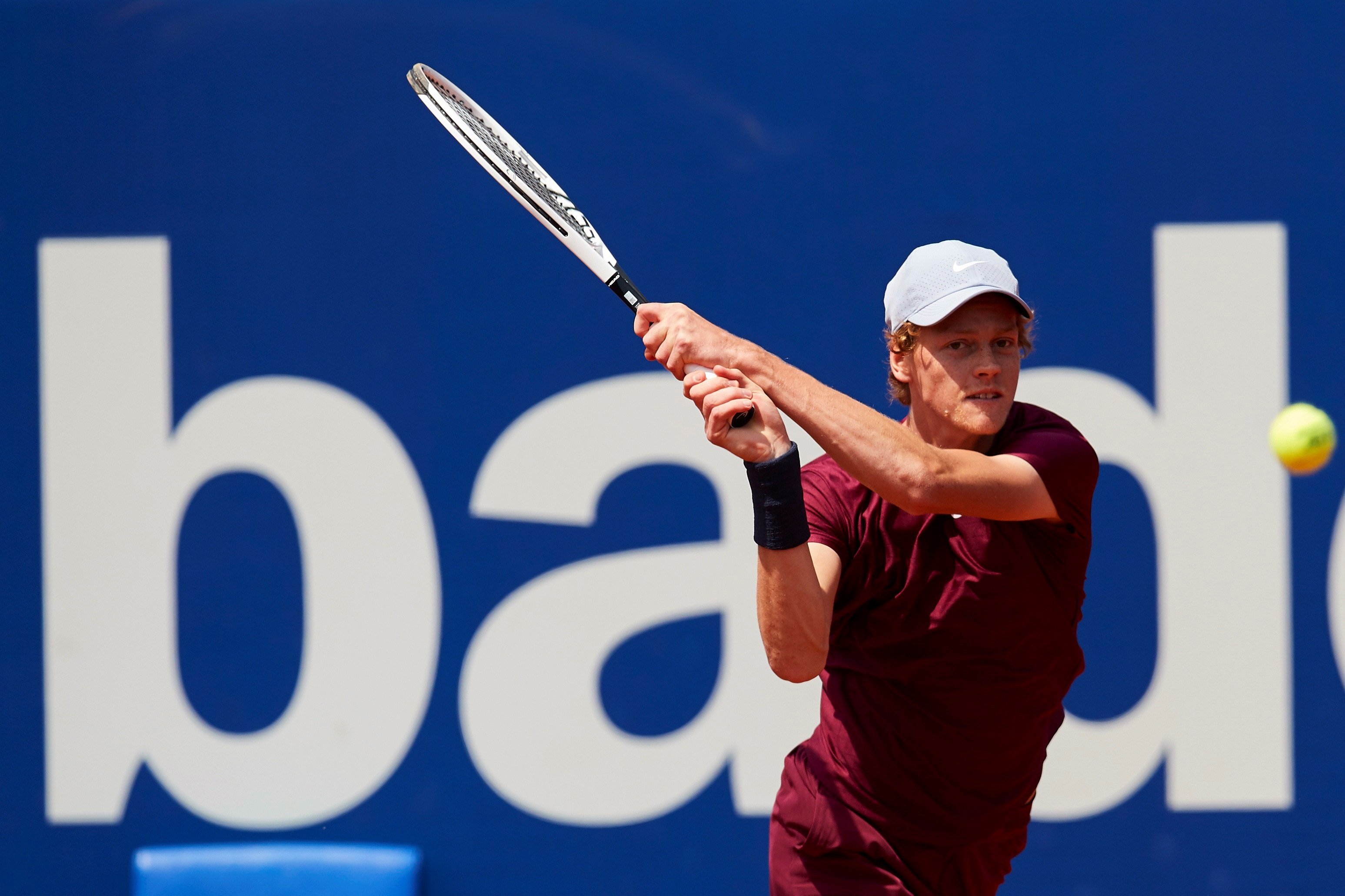 Jannik Sinner en el Barcelona Open Banc Sabadell Jannik Sinner en el Barcelona Open Banc Sabadell