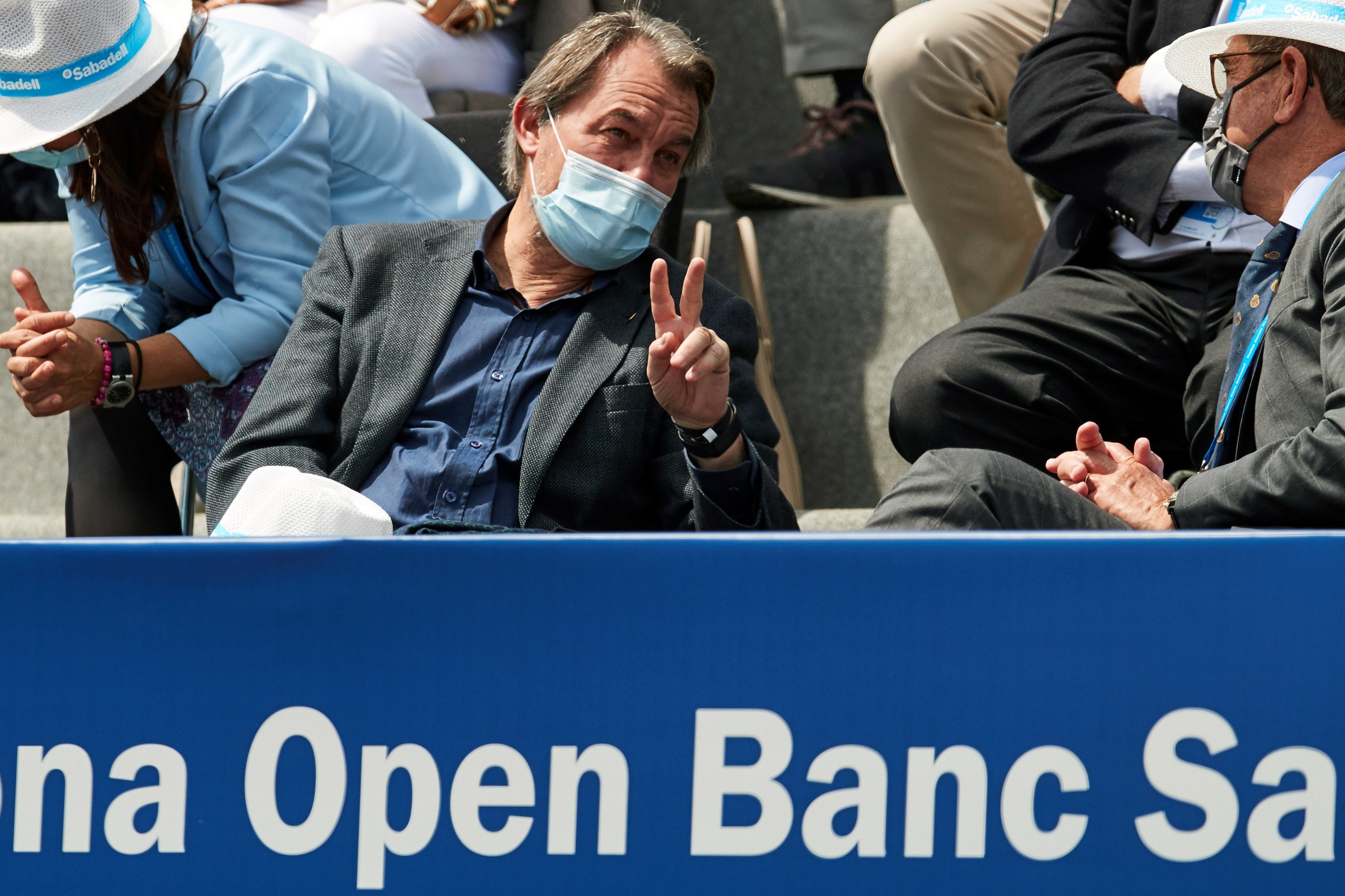 Artur Mas en el Barcelona Open Banc Sabadell Artur Mas en el Barcelona Open Banc Sabadell