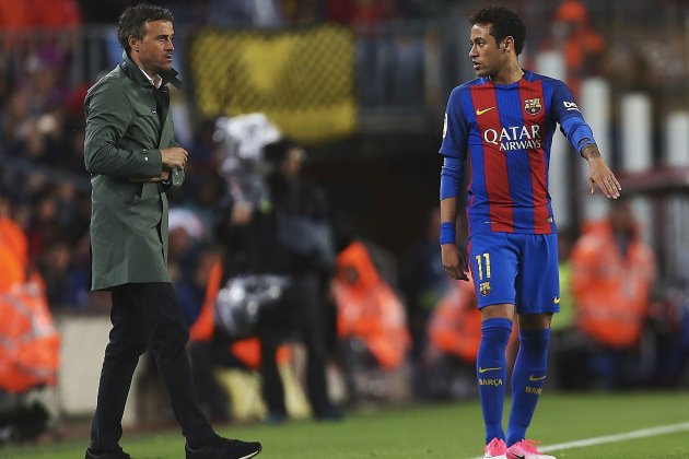 Neymar Jr Luis Enrique Camp Nou Barça Sevilla EFE