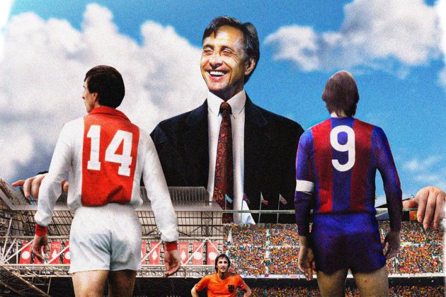 Johan Cruyff ilustracion @johancruyff