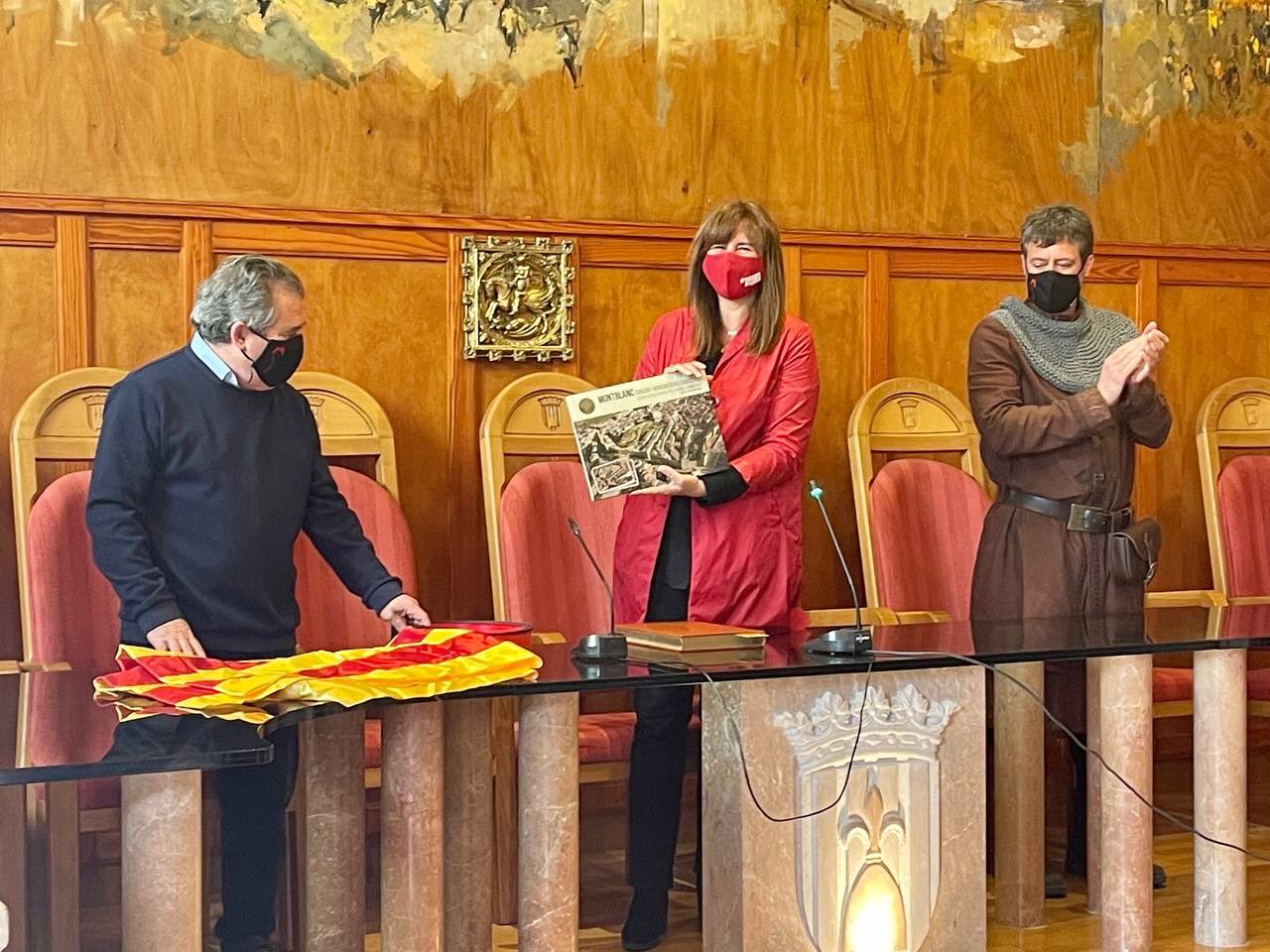 Laura Borràs presidenta parlament semana medieval 3 LAURA BORRÀS