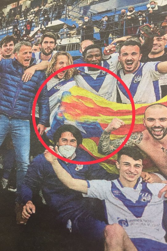 Estelada|Estrellas manipulada CE Europa Mundo Deportivo