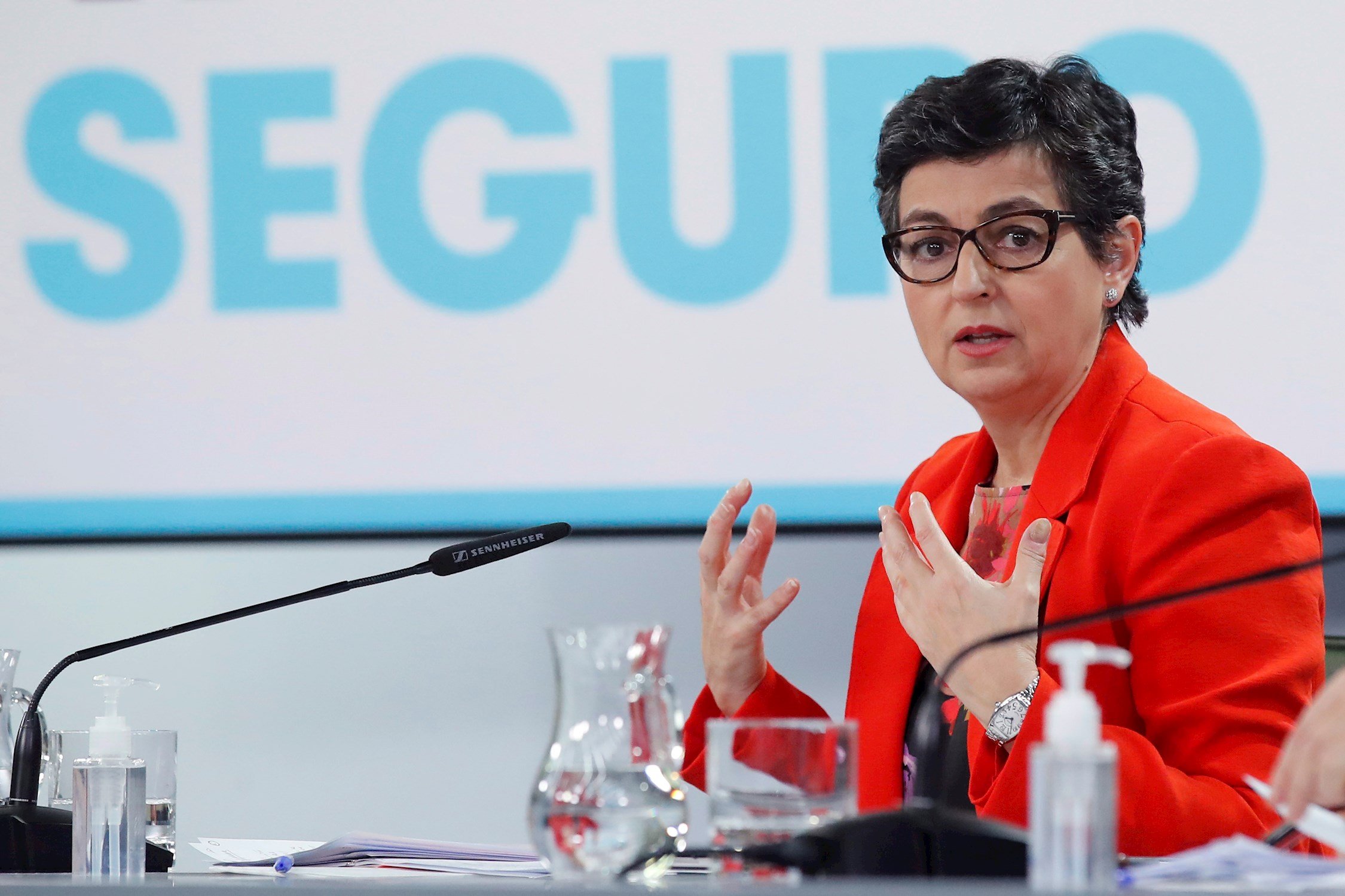 La ministra de Asuntos Exteriores Arancha Gonzalez Laya / Efe