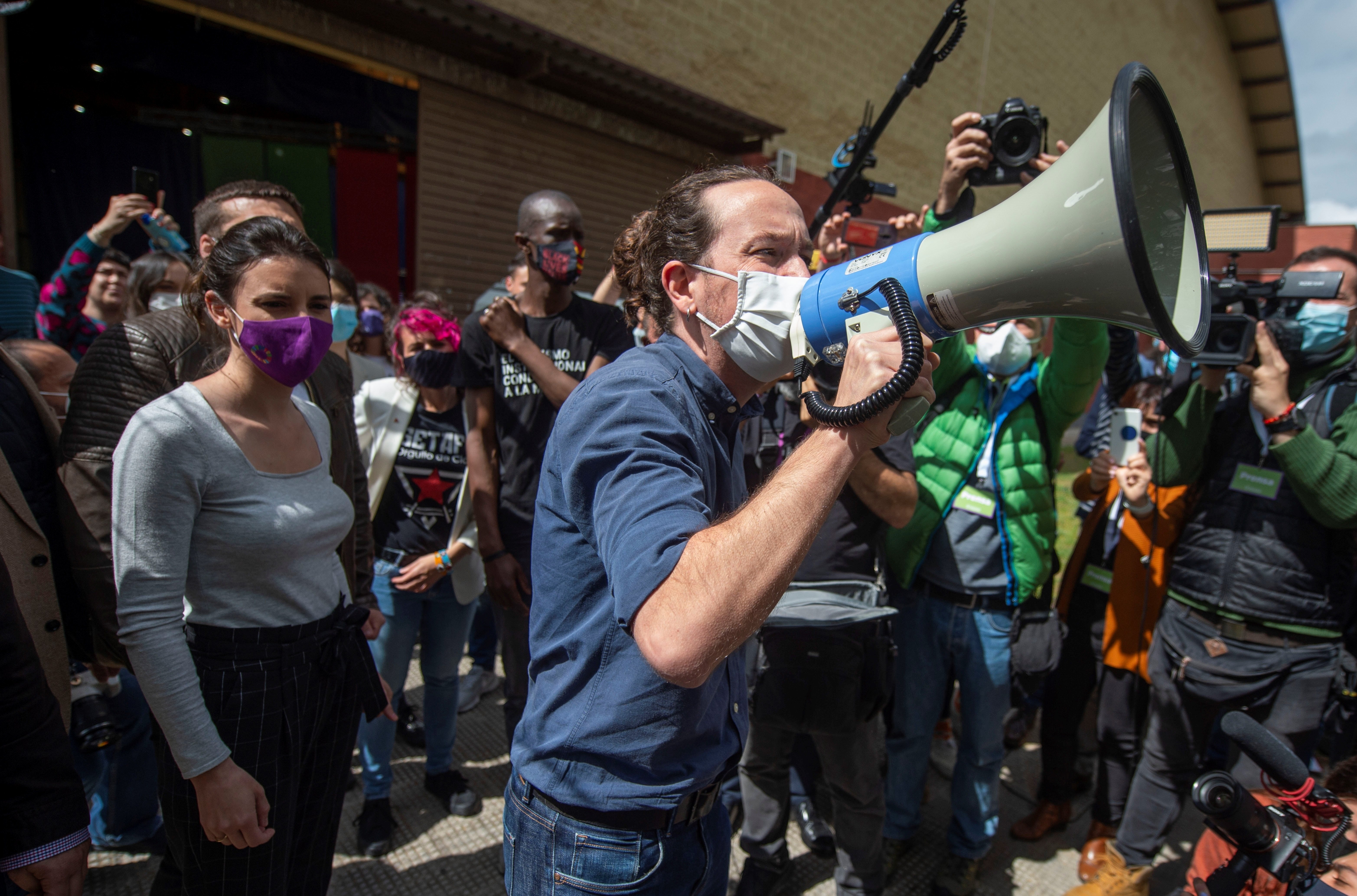 Iglesias assenyala el Rei pel seu silenci davant la "violència feixista"