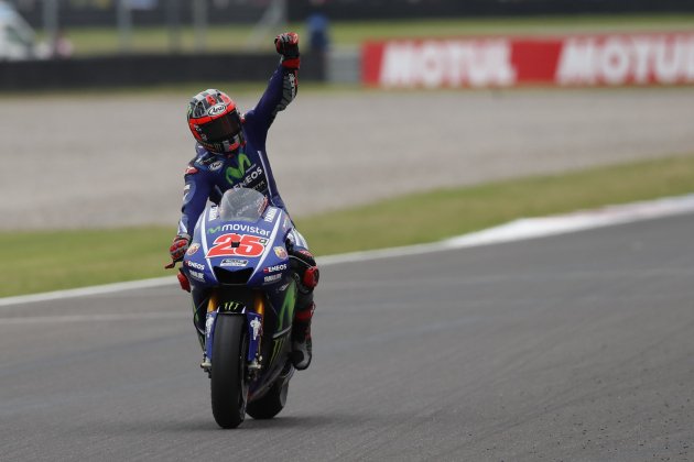 Viñales celebracio gp argentina EFE Viñales celebracio gp argentina EFE