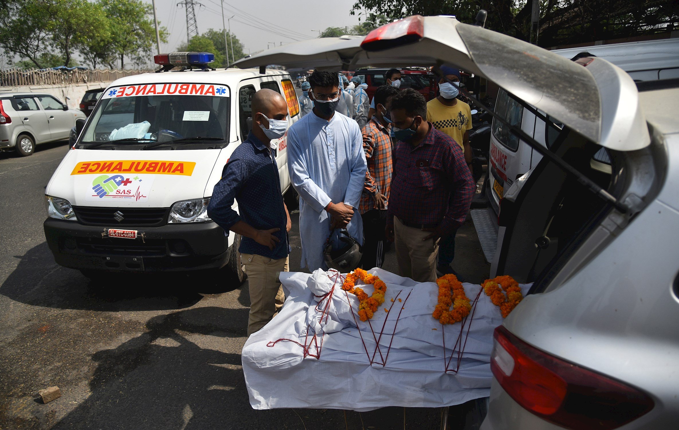 Alarma en la India después de superar los 200.000 muertos por coronavirus