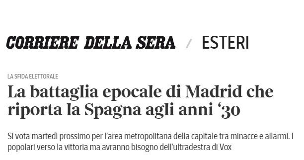 Titular Corriere