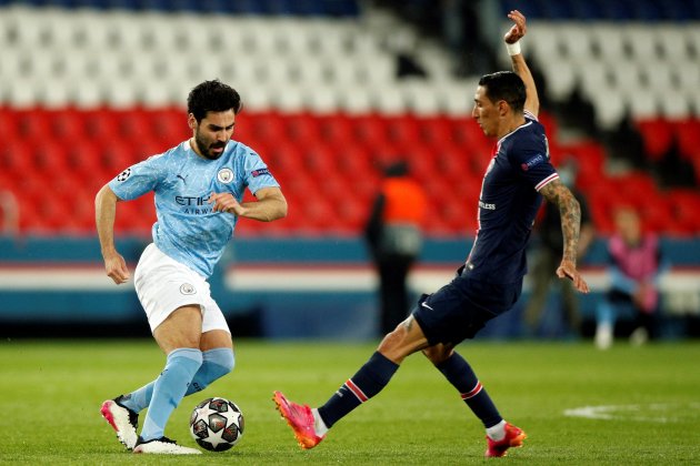 Gundogan Di Maria PSG Manchester City EFE Gundogan Di Maria PSG Manchester City EFE