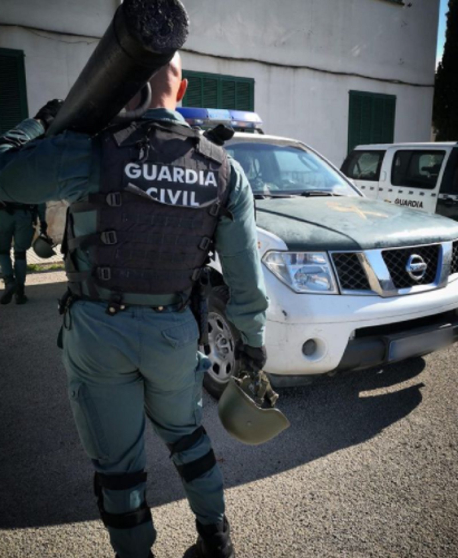 Dilluns vacunaran la Policia Nacional i la Guàrdia Civil amb Moderna