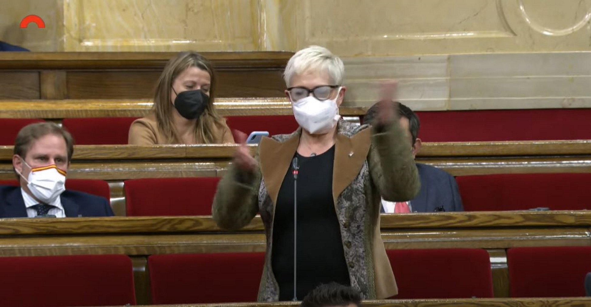 Grau denigra TV3 al Parlament i Vilagrà la frena: "Ja no se'ls creu ningú"