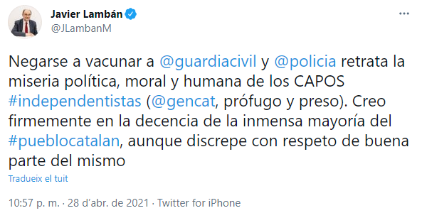 TUIT Javier Lamban vírgenes