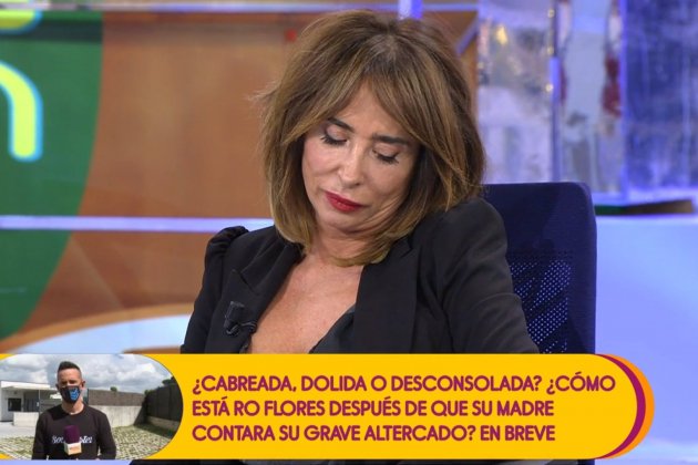 María Patiño pensativa Telecinco