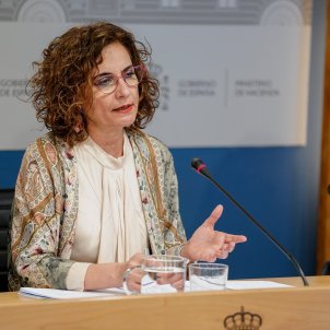 Ministra hacienda maria jesus montero presentacion proyecciones deficit - A. Pérez Meca / Europa Press