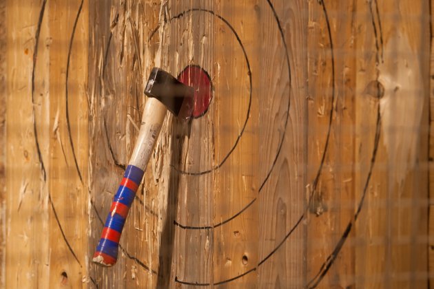 Barcelona Axe Throwing tiro de hacha