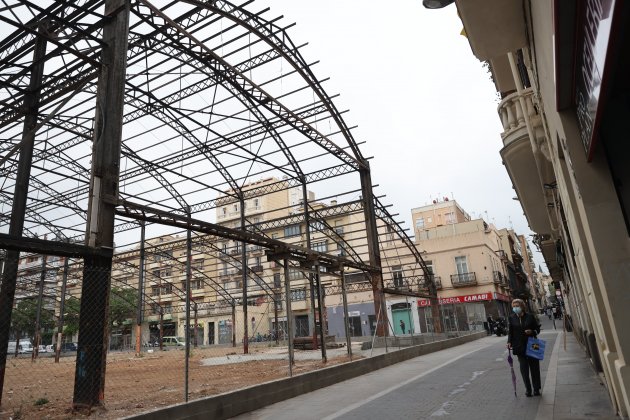Nuevo Mercado de la Abaceria Gracia estructura - Sergi Alcàzar Nuevo Mercado de la Abaceria Gracia estructura - Sergi Alcàzar