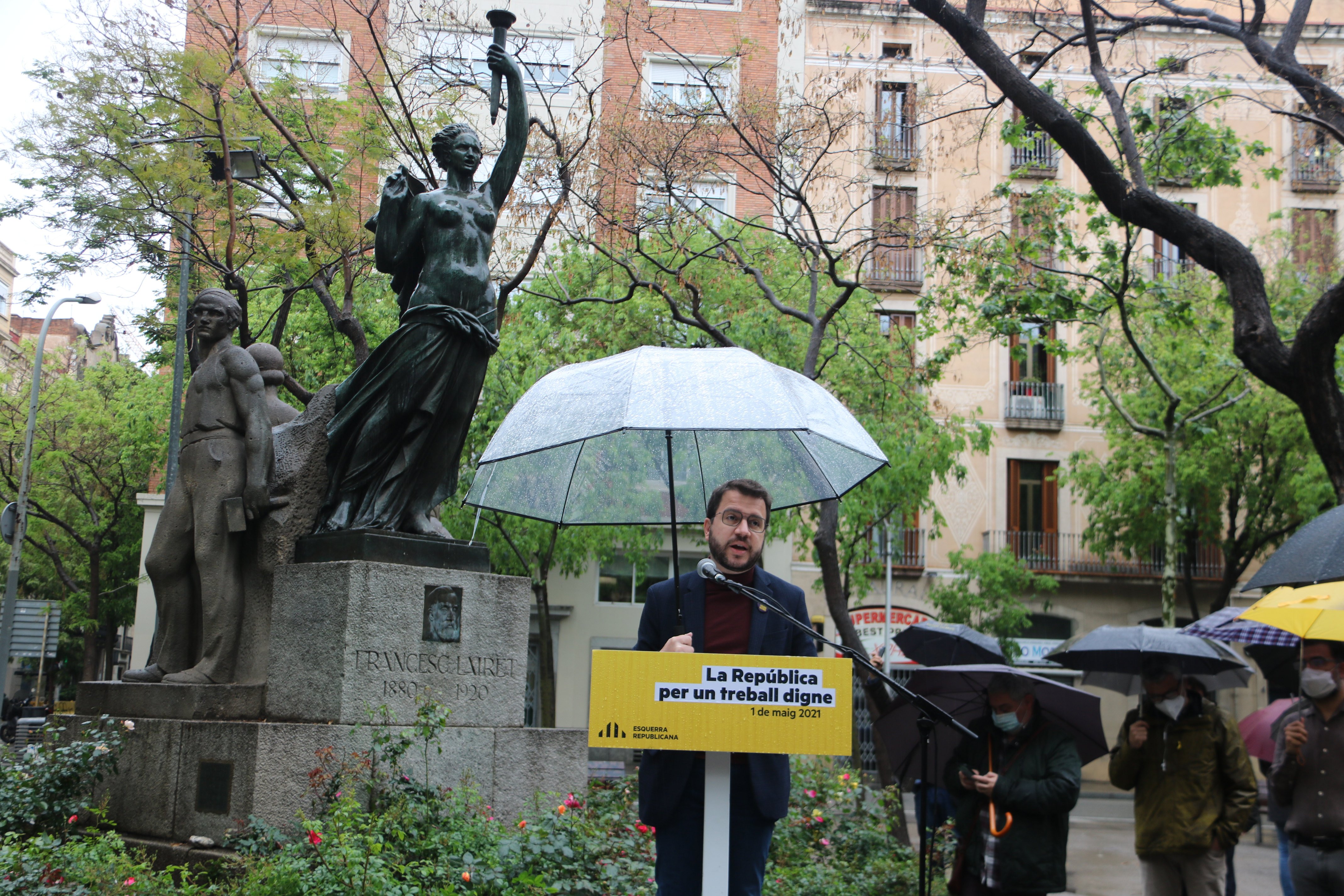 Aragonès apel·la a la necessitat "imminent" d'un Govern "a ple rendiment"
