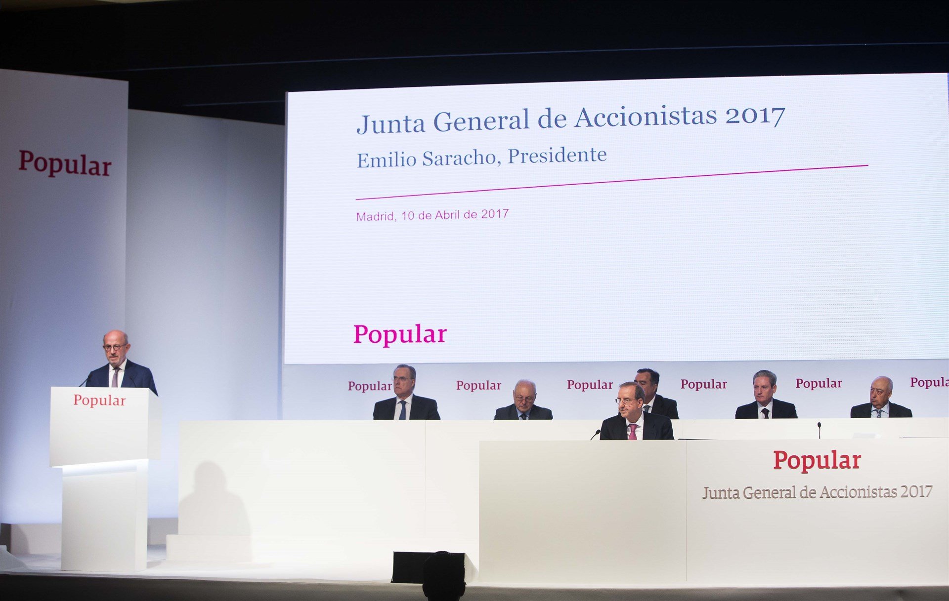 Més del 93,59% d'accionistes del Popular aproven els comptes