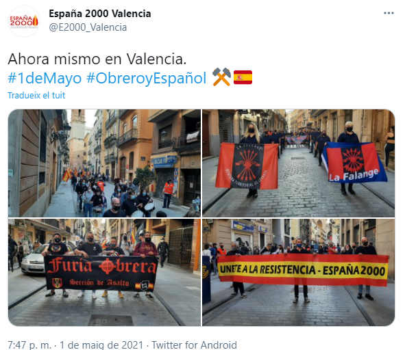 TUIT españa 2000 valencia 1 mayo