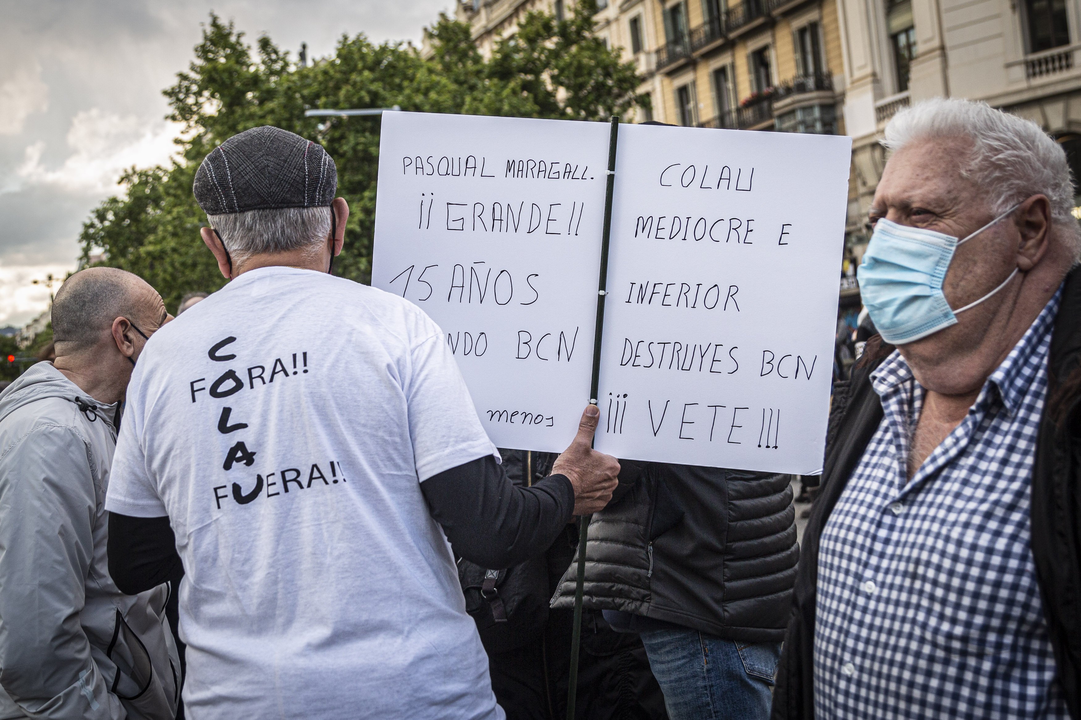 Manifestación Contra Ada Colau Barcelona 6/ Montse Giralt
