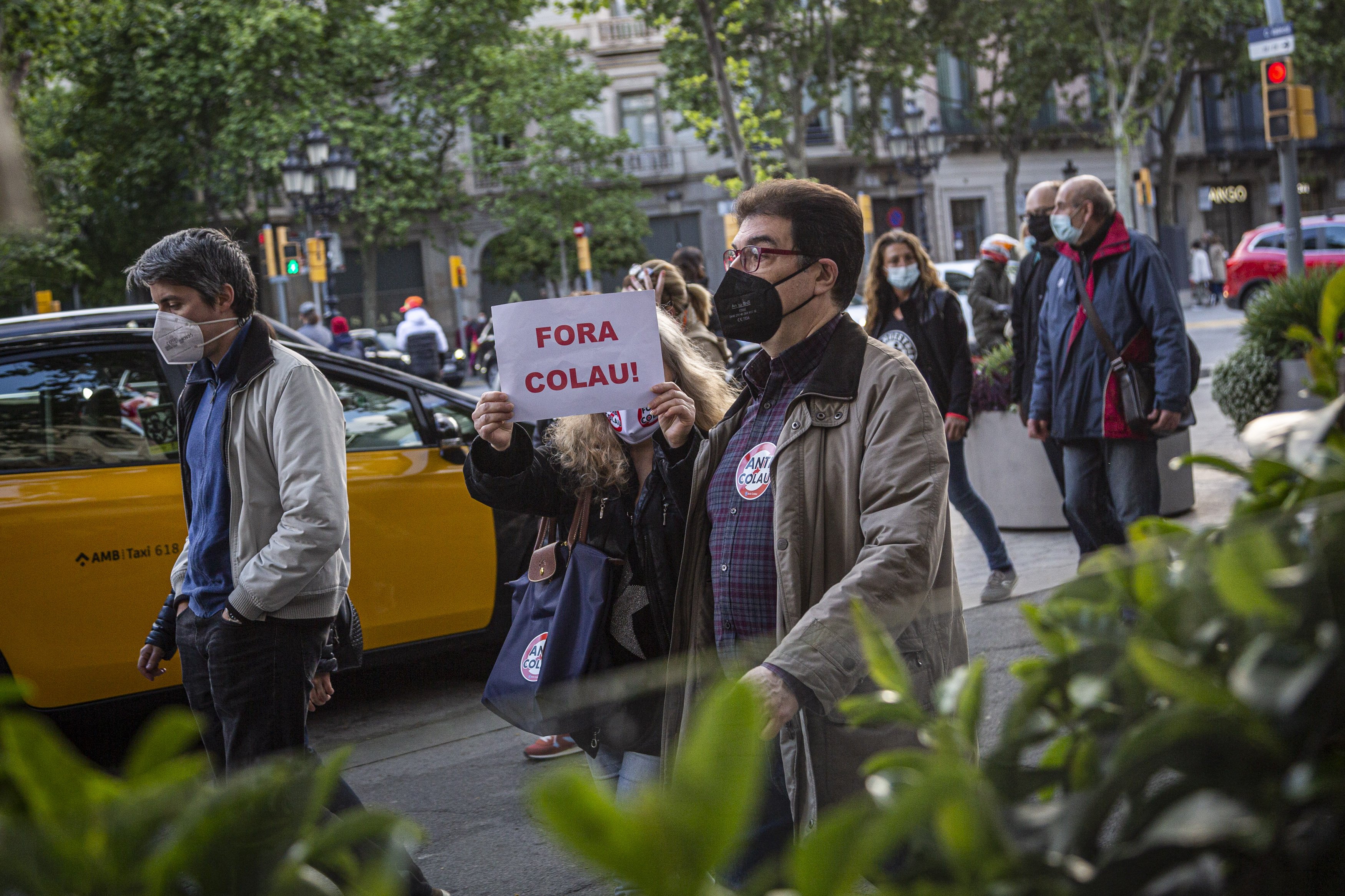 Manifestación Contra Ada Colau Barcelona 18/ Montse Giralt