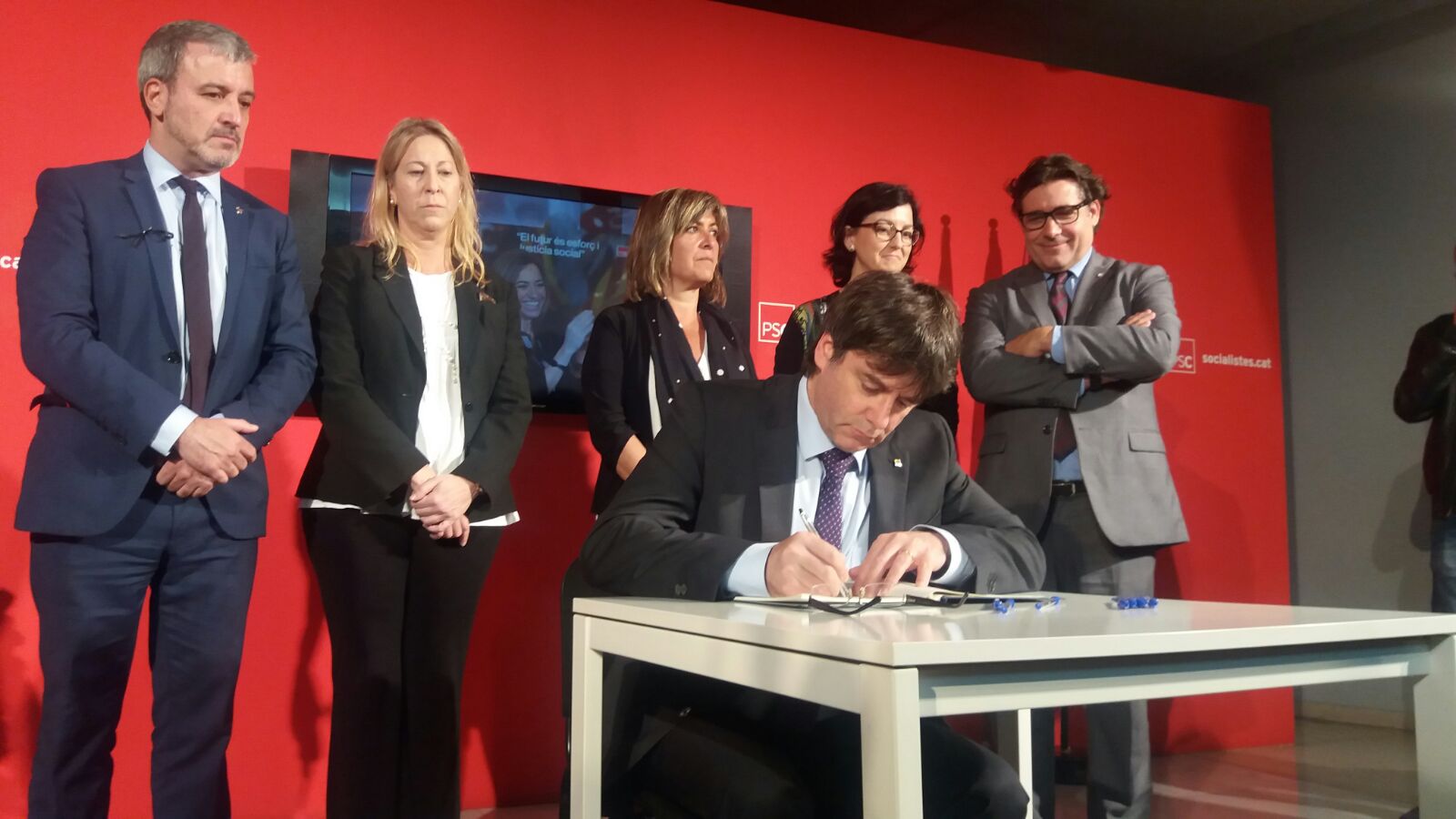 Puigdemont: “Més enllà de les diferències hi ha un reconeixement a les persones”