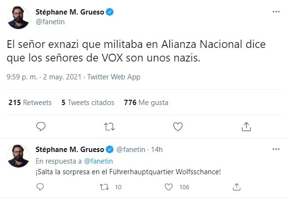 comentarios a nazi Évole