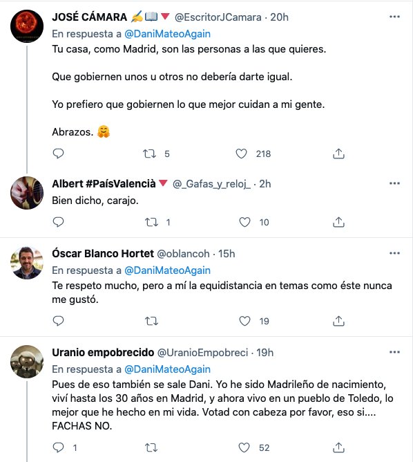 comentarios a Dani Mateo 4