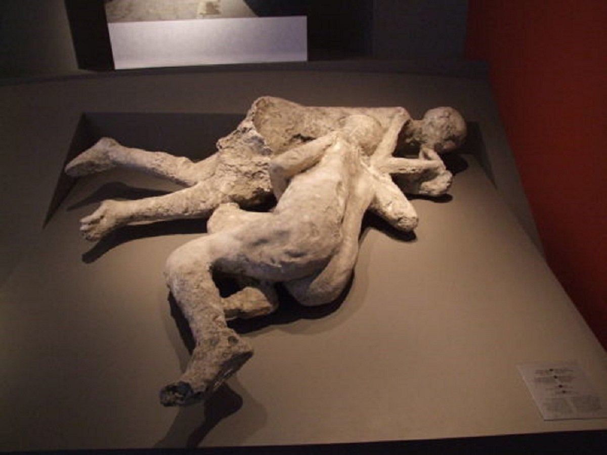 'Los Amantes de Pompeya' eran dos hombres