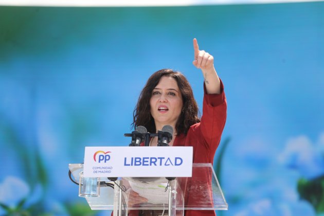 EuropaPress / presidenta comunidad madrid candidata reeleccion isabel diaz ayuso acto