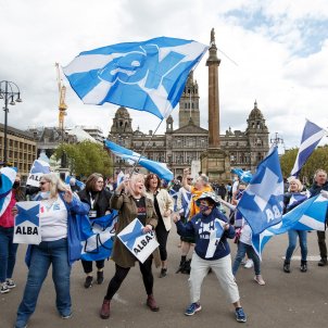 manifestación independentista escocia elecciones / EFE