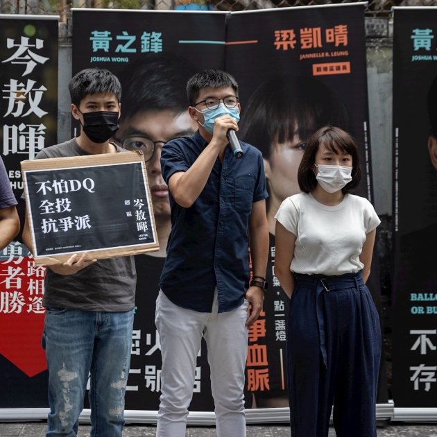 El líder de las protestas en Hong Kong, sentenciado a 10 meses más de cárcel