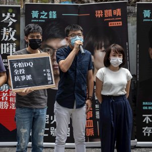 Joshua Wong gafas Hong Kong EFE
