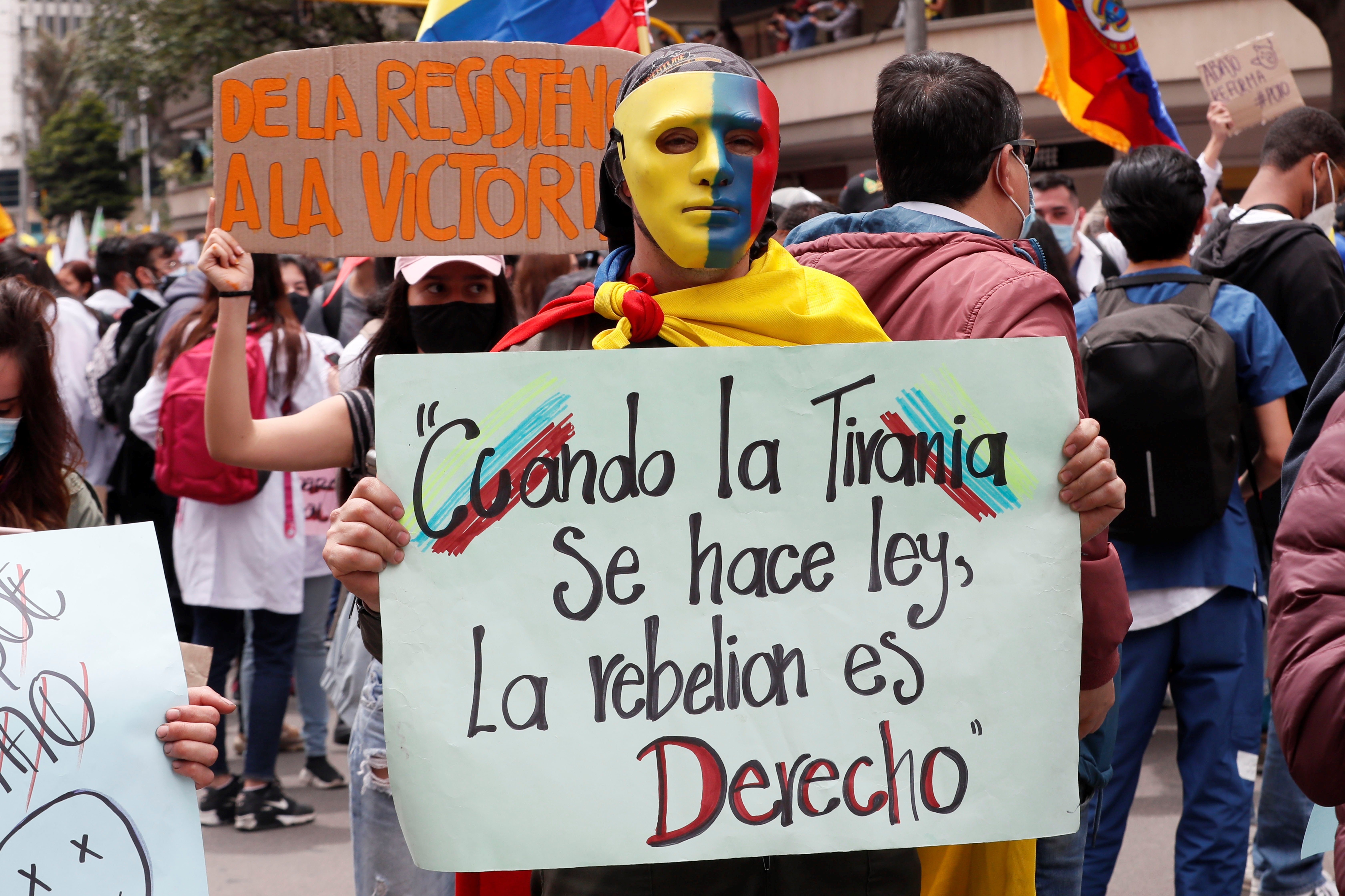 Protestes colombia EFE